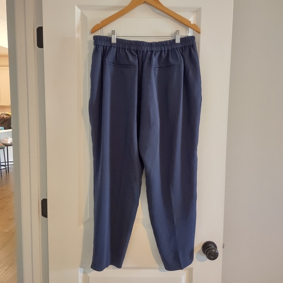 J. Crew Factory Jamie Pant Tapered Leg Pull-On Navy Blue - Picture 8 of 15